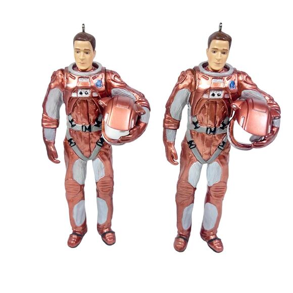 Star Trek Christmas Ornaments Lot of 6 Tribbles Tucker Worf Locutus of Borg Y2K - Picture 4 of 10